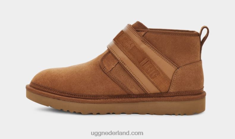 Heren kastanje UGG neumel snapback 686ZP1537