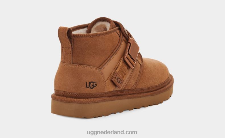 Heren kastanje UGG neumel snapback 686ZP1537