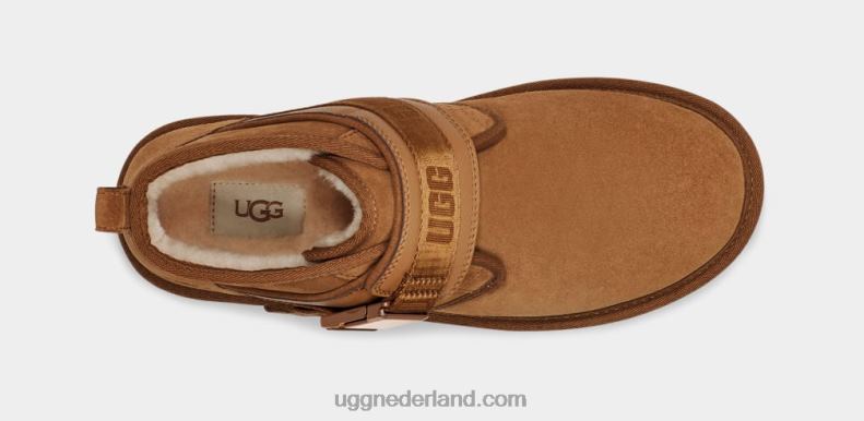 Heren kastanje UGG neumel snapback 686ZP1537