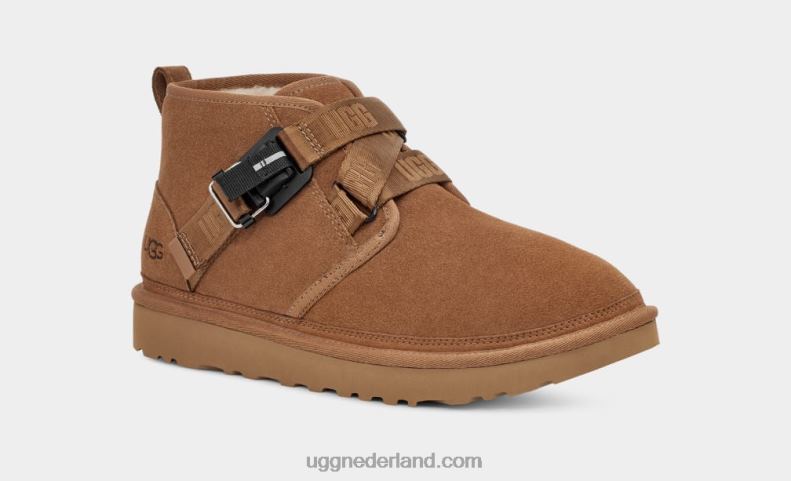 Heren kastanje UGG neumel snelklik 686ZP1581