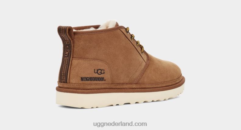 Heren kastanje UGG x wijk neumel 686ZP209