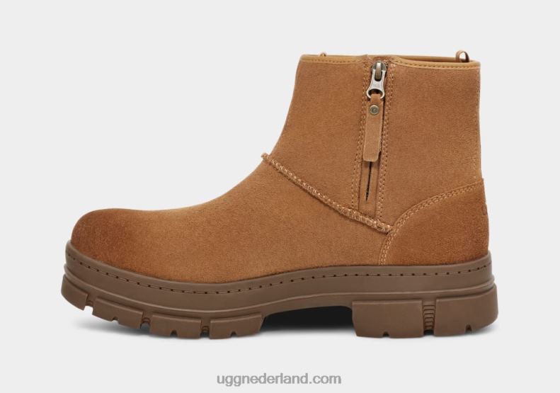 Heren kastanje suède UGG skyview klassieke pull-on suède 686ZP206