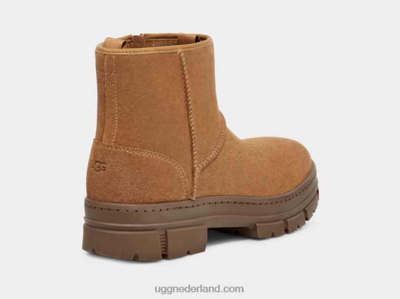 Heren kastanje suède UGG skyview klassieke pull-on suède 686ZP206