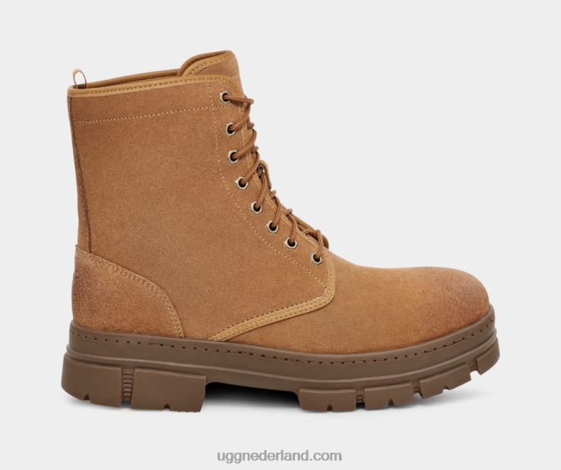 Heren kastanje suède UGG skyview-service opstarten 686ZP217