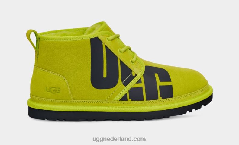 Heren limoen/zwart UGG neumel gehakt 686ZP1599