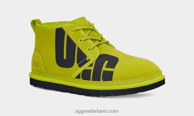 Heren limoen/zwart UGG neumel gehakt 686ZP1599