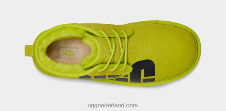 Heren limoen/zwart UGG neumel gehakt 686ZP1599