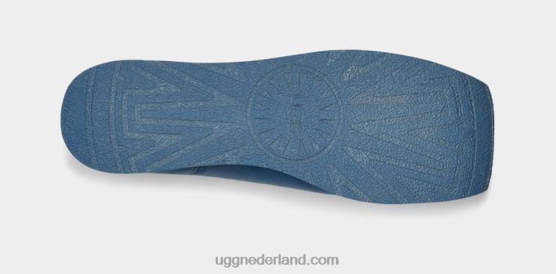 Heren marokkaans blauw UGG + eckhaus latta sneaker met blokveter 686ZP210