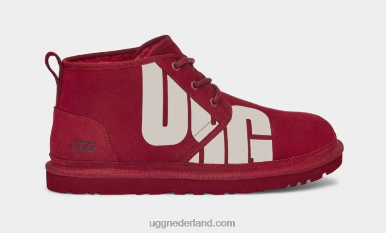 Heren rijk rood UGG neumel gehakt 686ZP1598