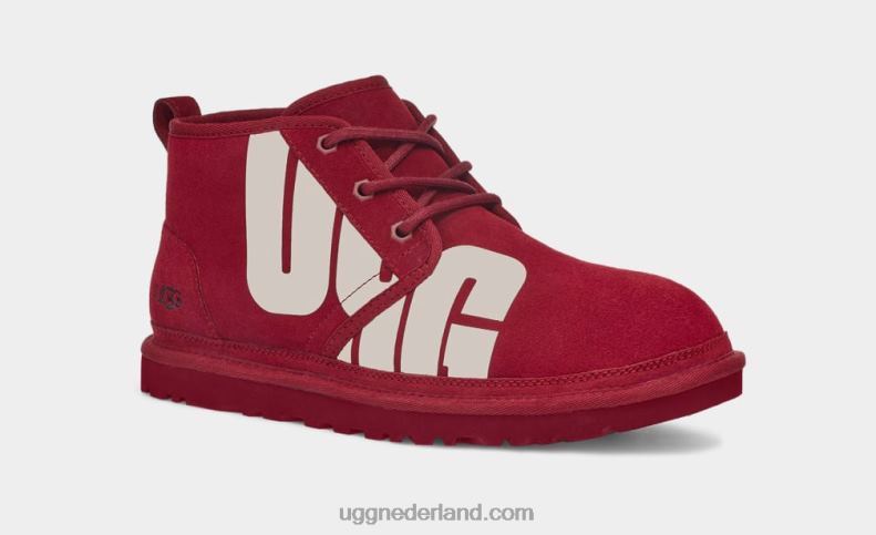 Heren rijk rood UGG neumel gehakt 686ZP1598
