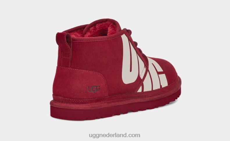 Heren rijk rood UGG neumel gehakt 686ZP1598
