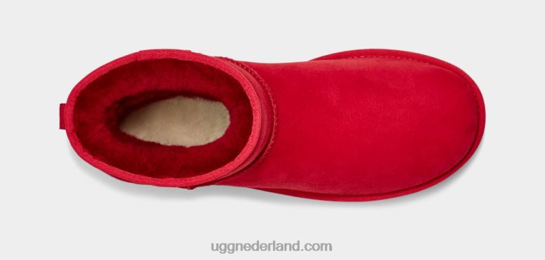 Heren samba rood UGG klassieke minilaars 686ZP231