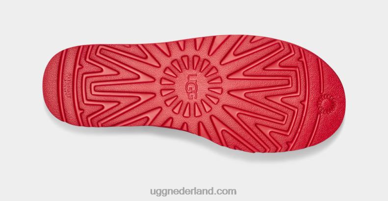 Heren samba rood UGG klassieke minilaars 686ZP231