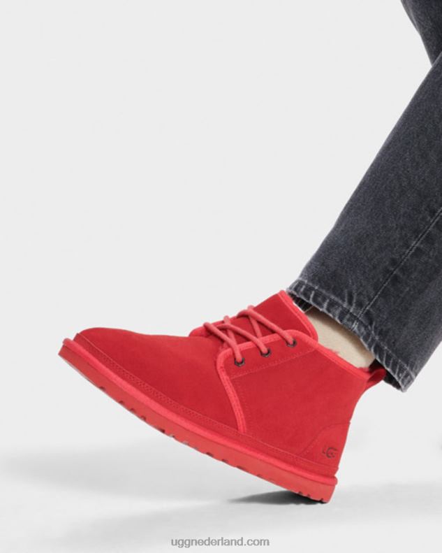 Heren samba rood UGG neumel laars 686ZP1555