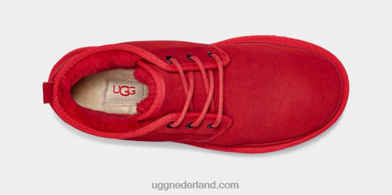 Heren samba rood UGG neumel laars 686ZP1555