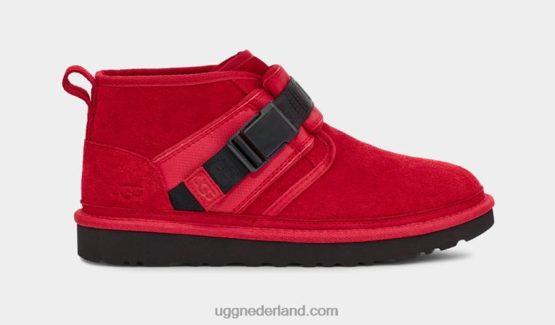 Heren samba rood UGG neumel snapback 686ZP1629