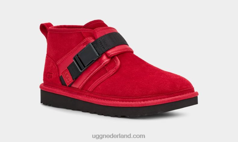 Heren samba rood UGG neumel snapback 686ZP1629