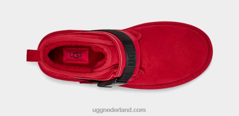 Heren samba rood UGG neumel snapback 686ZP1629
