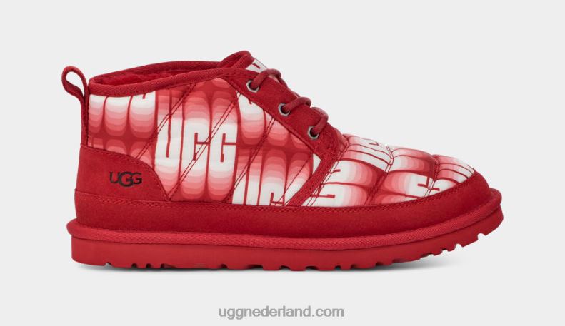 Heren samba rood/wit UGG neumel lta golflengte 686ZP2316