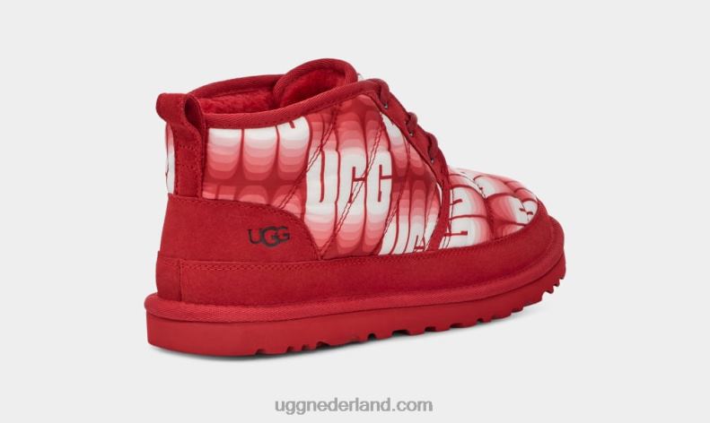 Heren samba rood/wit UGG neumel lta golflengte 686ZP2316