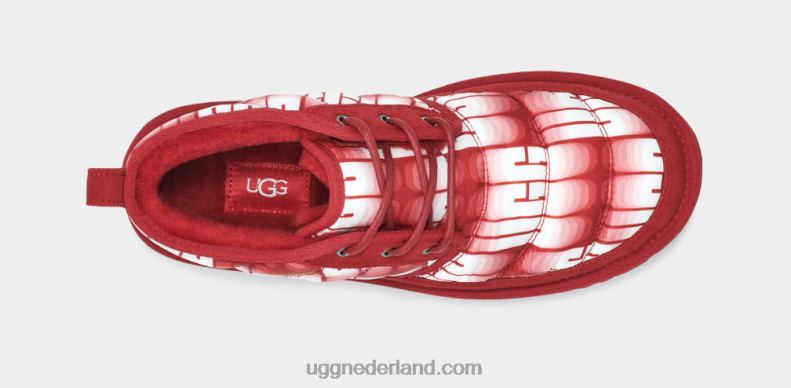 Heren samba rood/wit UGG neumel lta golflengte 686ZP2316
