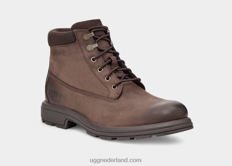 Heren stevig leer UGG biltmore halfhoge laars met platte neus 686ZP1605