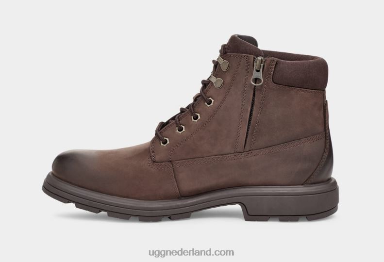 Heren stevig leer UGG biltmore halfhoge laars met platte neus 686ZP1605