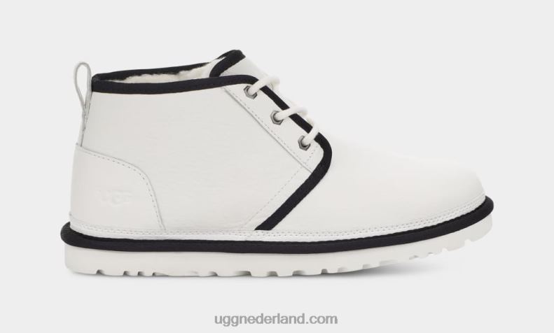 Heren wit/zwart leer UGG neumel leer 686ZP1577