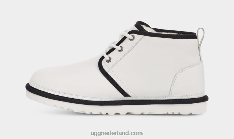 Heren wit/zwart leer UGG neumel leer 686ZP1577