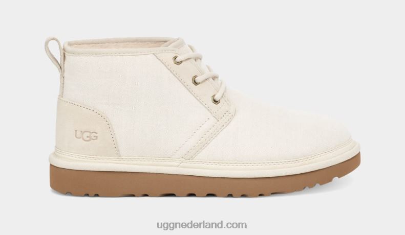 Heren witte pet UGG neumelcanvas ii 686ZP1660