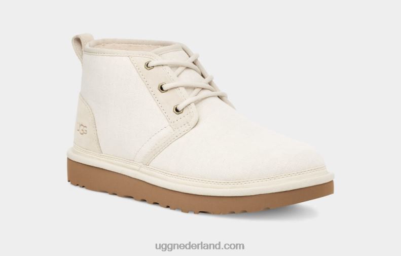 Heren witte pet UGG neumelcanvas ii 686ZP1660