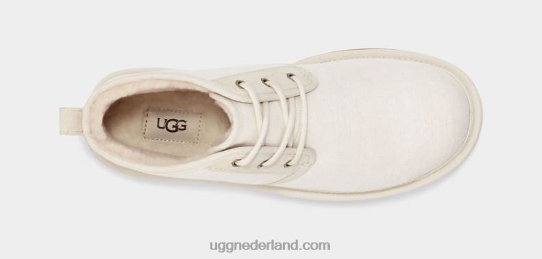 Heren witte pet UGG neumelcanvas ii 686ZP1660