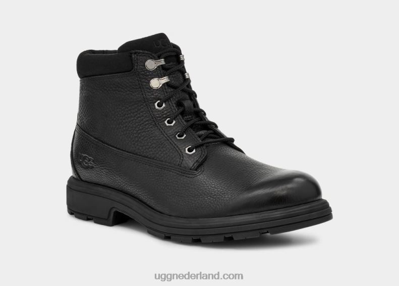 Heren zwart UGG biltmore halfhoge laars met platte neus 686ZP1560