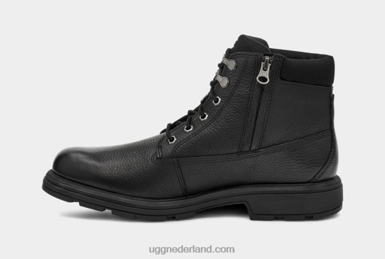 Heren zwart UGG biltmore halfhoge laars met platte neus 686ZP1560