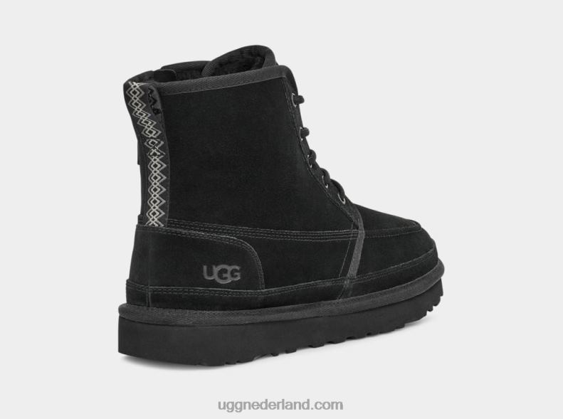 Heren zwart UGG neumel hoge moc 686ZP1645