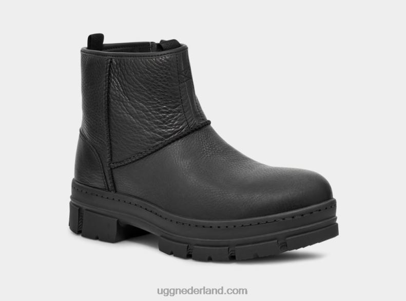 Heren zwart leer UGG skyview klassieke pull-on 686ZP205