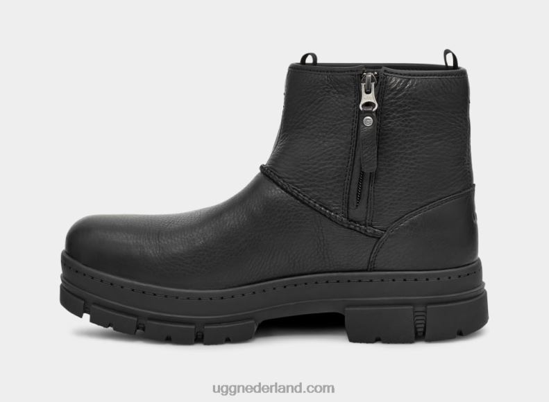 Heren zwart leer UGG skyview klassieke pull-on 686ZP205