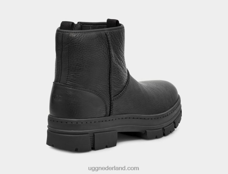Heren zwart leer UGG skyview klassieke pull-on 686ZP205