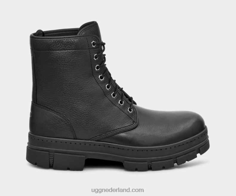 Heren zwart leer UGG skyview-service opstarten 686ZP216