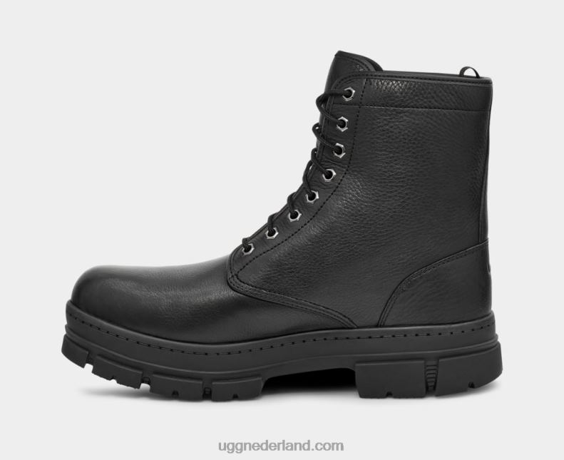 Heren zwart leer UGG skyview-service opstarten 686ZP216