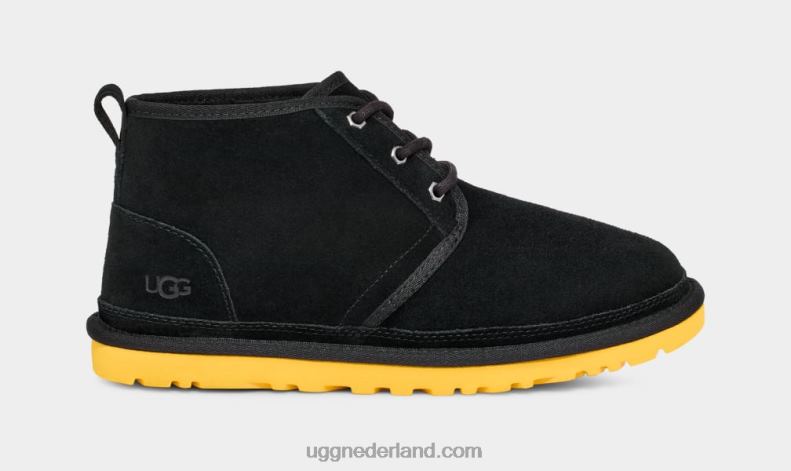 Heren zwart/maïs UGG neumel laars 686ZP1553