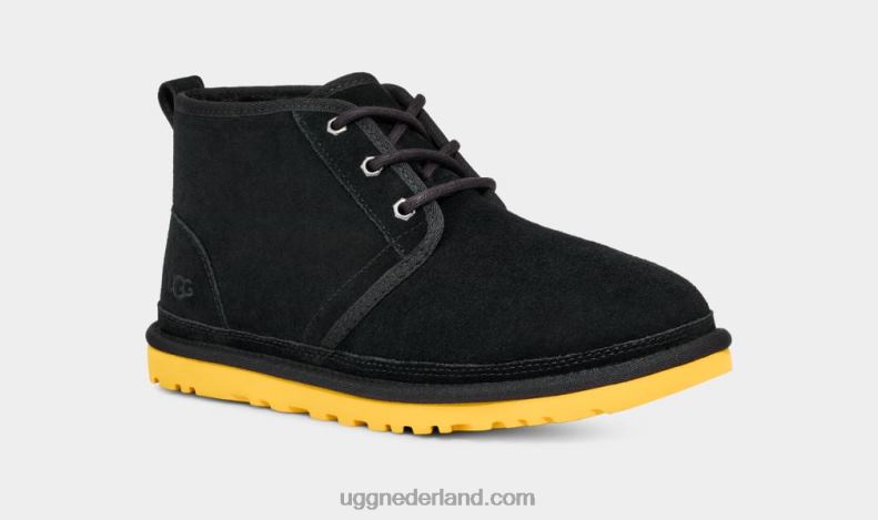 Heren zwart/maïs UGG neumel laars 686ZP1553