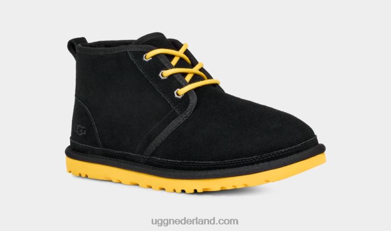 Heren zwart/maïs UGG neumel laars 686ZP1553