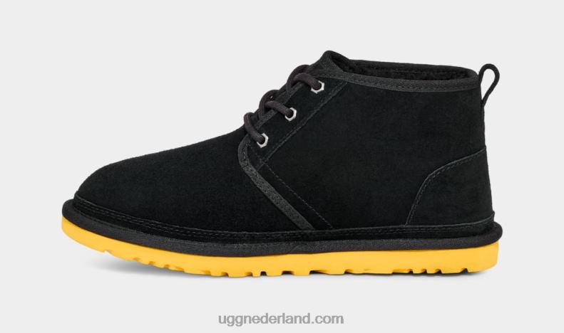 Heren zwart/maïs UGG neumel laars 686ZP1553