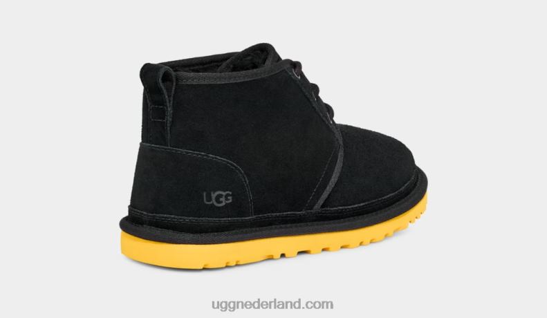 Heren zwart/maïs UGG neumel laars 686ZP1553