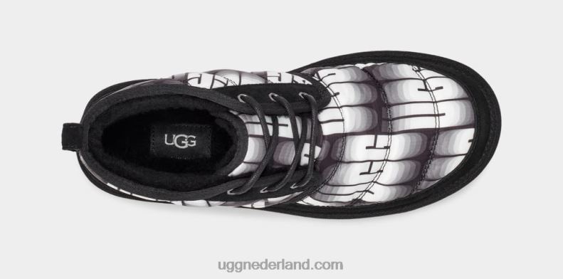 Heren zwart wit UGG neumel lta golflengte 686ZP2314