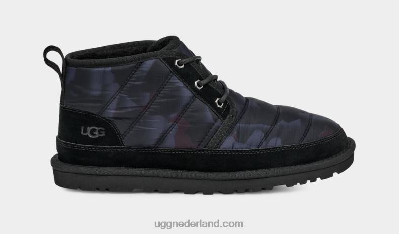 Heren zwarte papaver UGG neumel lta vrede camo 686ZP1460