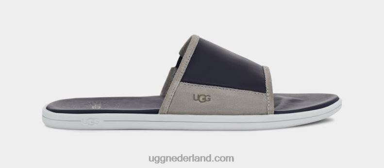 Heren donkere saffier/zegel UGG glijbaan aan zee 686ZP1657
