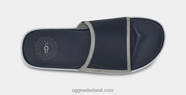 Heren donkere saffier/zegel UGG glijbaan aan zee 686ZP1657