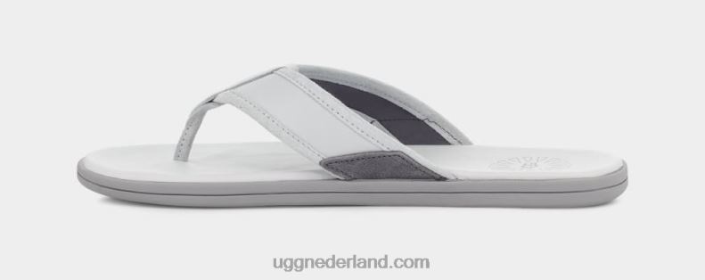 Heren gletsjer grijs UGG flip aan zee 686ZP1656